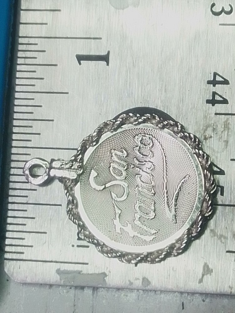 Sterling Silver ~ San Francisco Charm