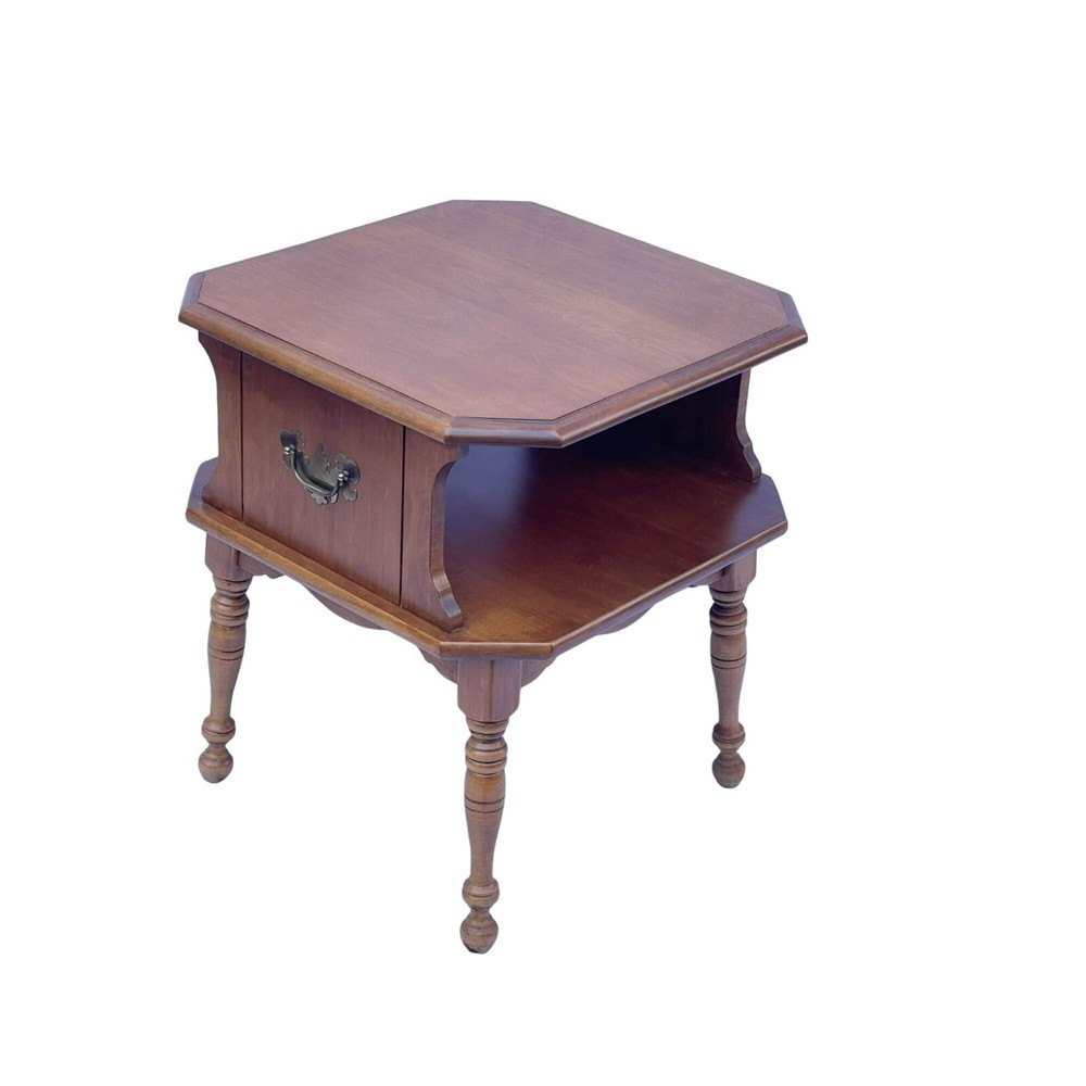 Heywood Wakefield Side Table Mid Century Side Table