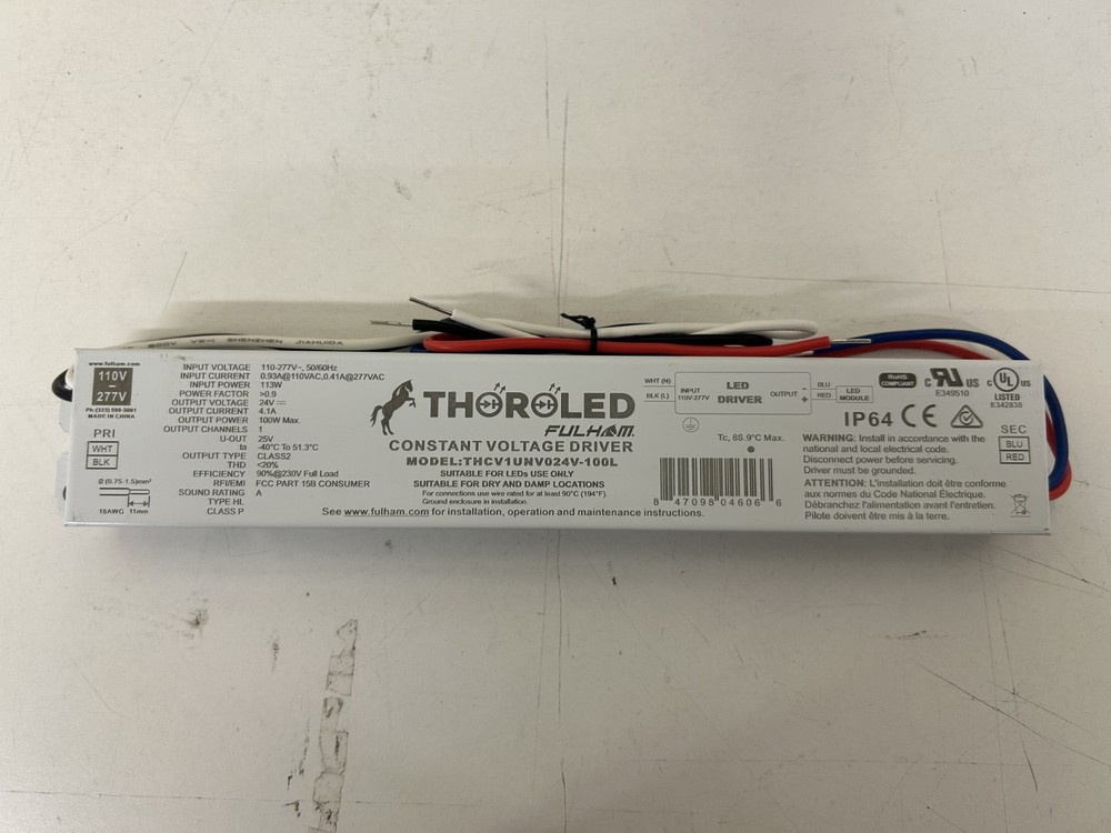 Fulham THCV1UNV024V-100L LED Driver