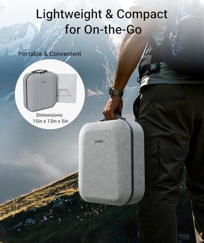Grey Mini Case for Starlink Accessories - Protective Storage Bag