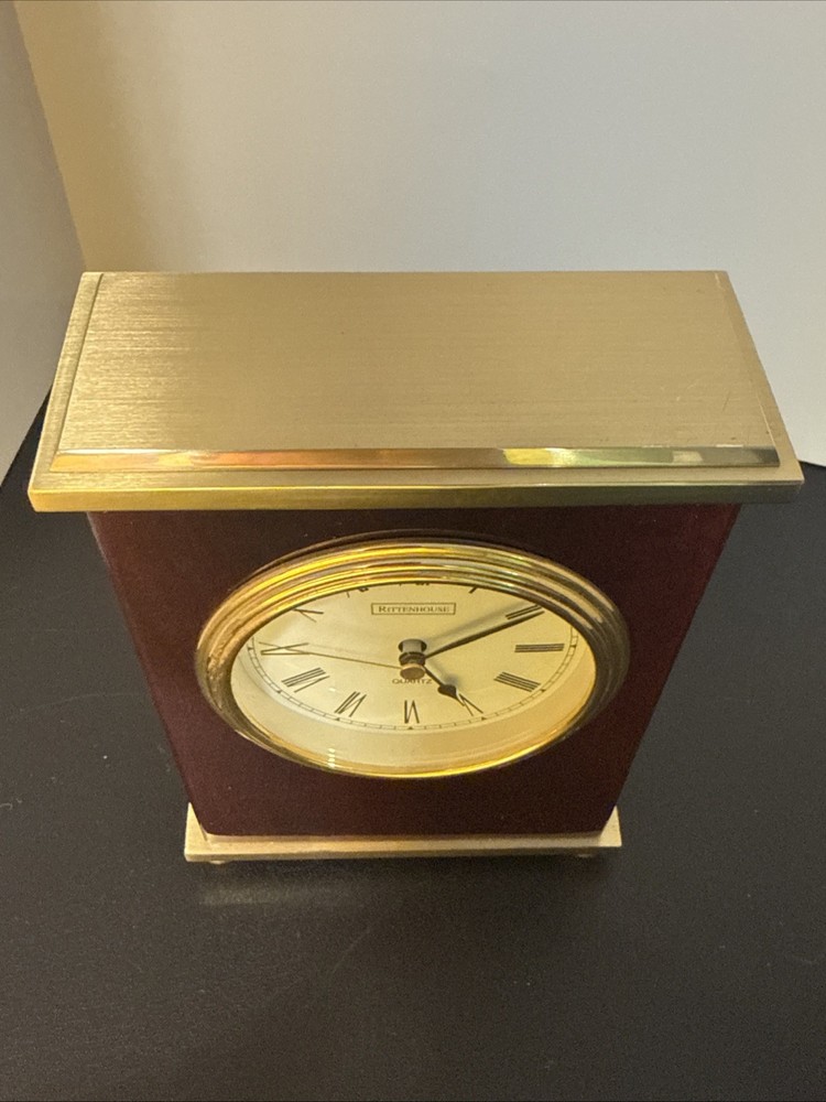 Rittenhouse Desk Clock Vintage Style