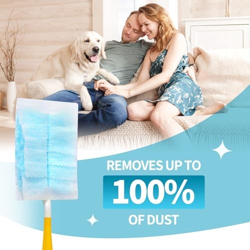 Count Microfibre Feather Duster Refills Compatible with 1 Pcs Short Handle 60