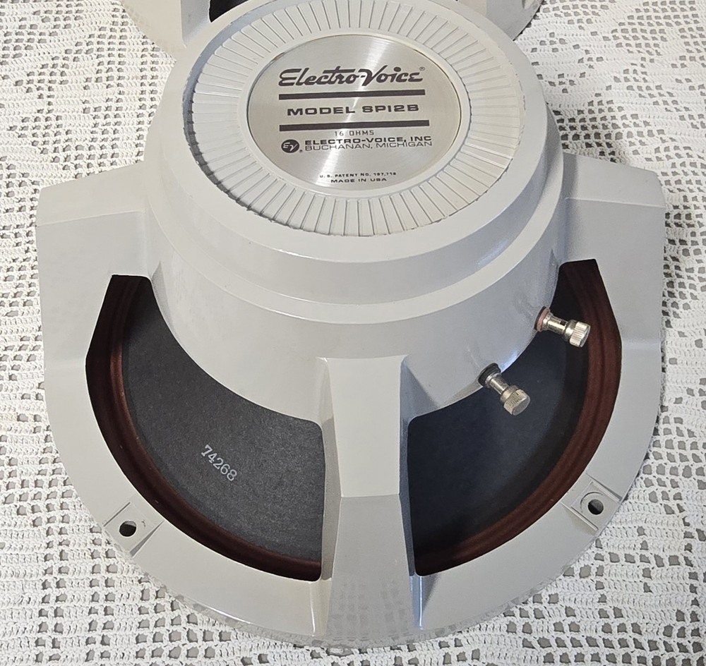 Pair Electro-Voice Model SP12B Speakers