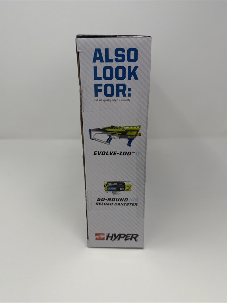 Nerf Hyper Impulse-40 Blaster w/30 Rounds - Spring Open Hopper - New In Box!