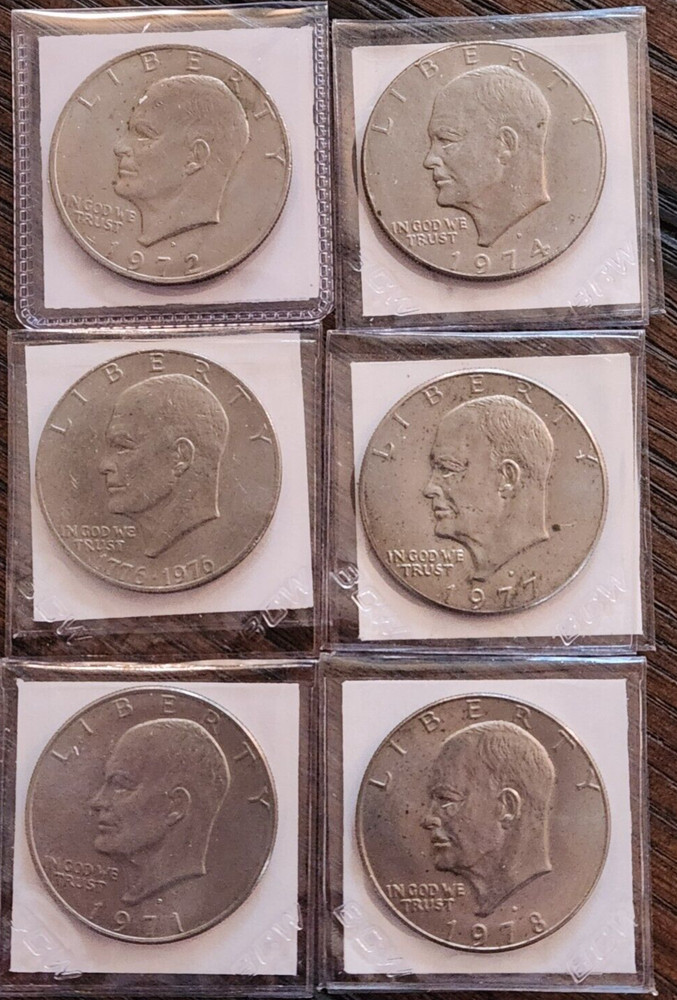 Eisenhower Single Dollar Coin - Random mint