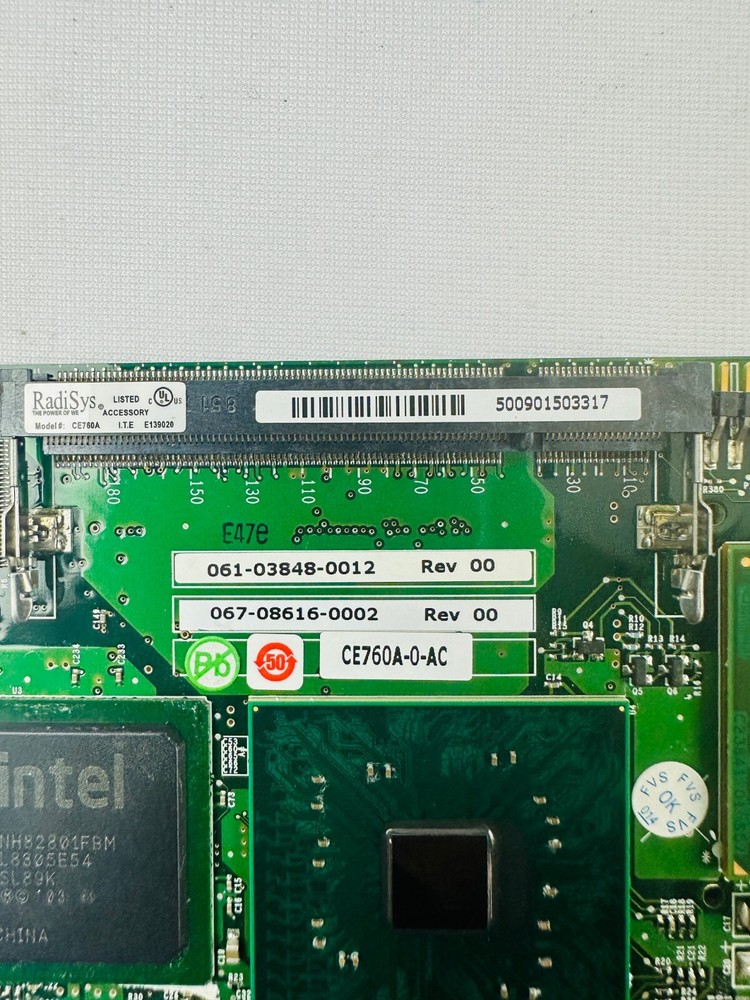Radisys CE760A-0-AC CPU Board
