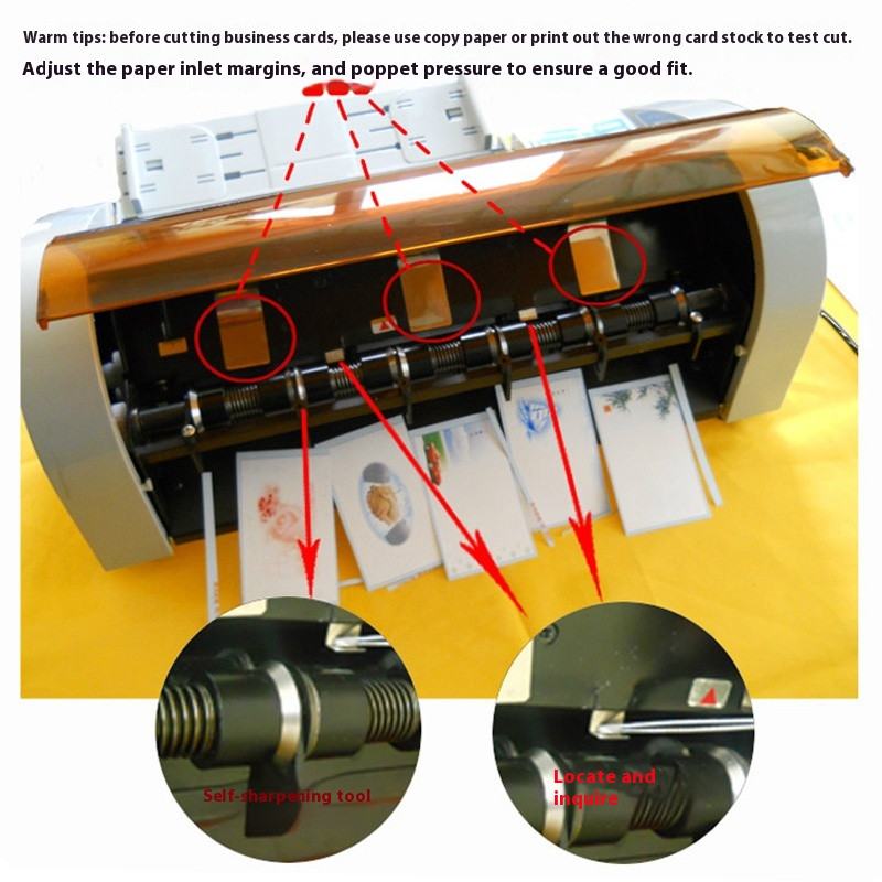Card Cutting Machine Motorized Automatic Cutting Machine Cutting Machine