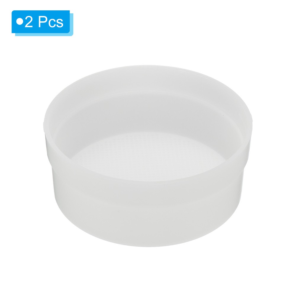 2pcs Flash Diffuser Bounce Dome Soft Box Flashlight Diffuser Cap White