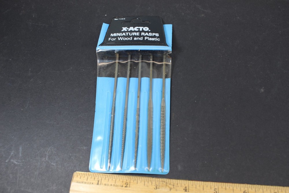 X-Acto Miniature Rasps for Wood or Plastic