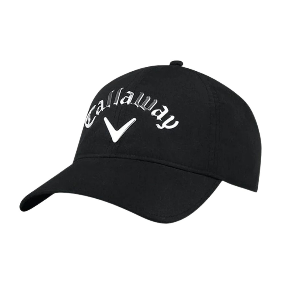 Callaway Golf Liquid Metal Adjustable Hat, Adjustable, Black/ Black/ Silver