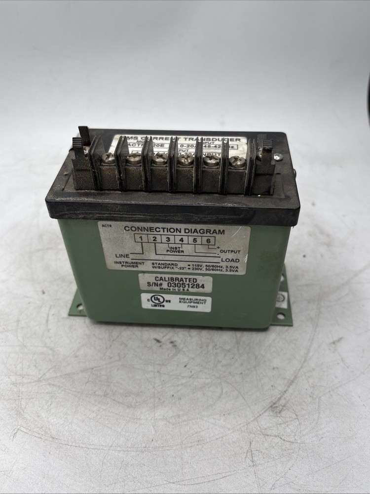 Ohio Semitronics Current Transducer Model ACTR-020E