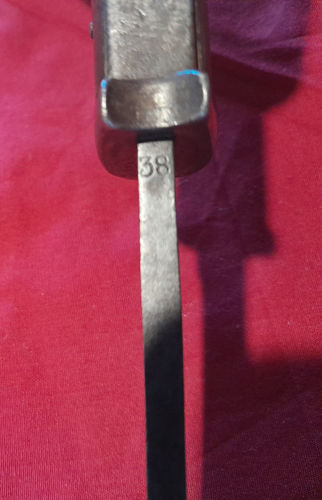 German K98 bayonet, WKC 1938 - Non matching 1942 scabbard By Hörster