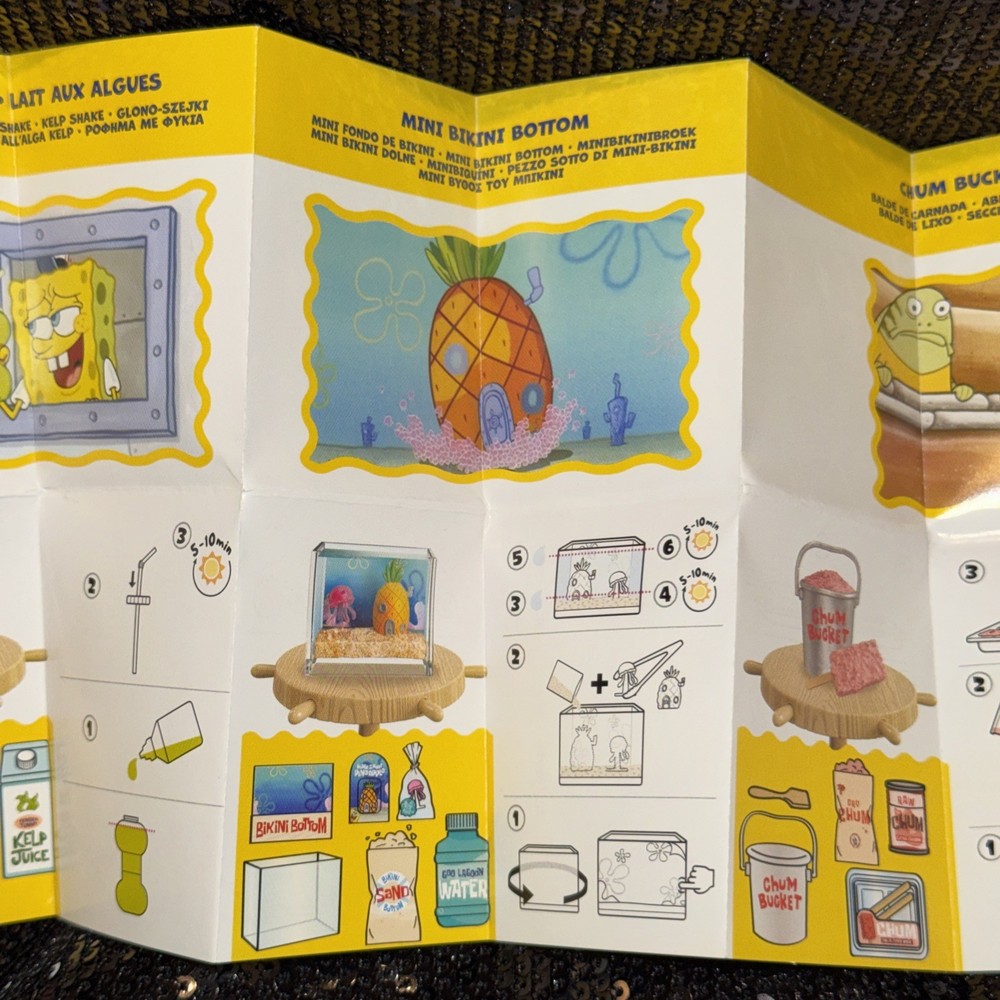 MGA's Miniverse Make It Mini Spongebob Squarepants~HTF Bikini Bottom