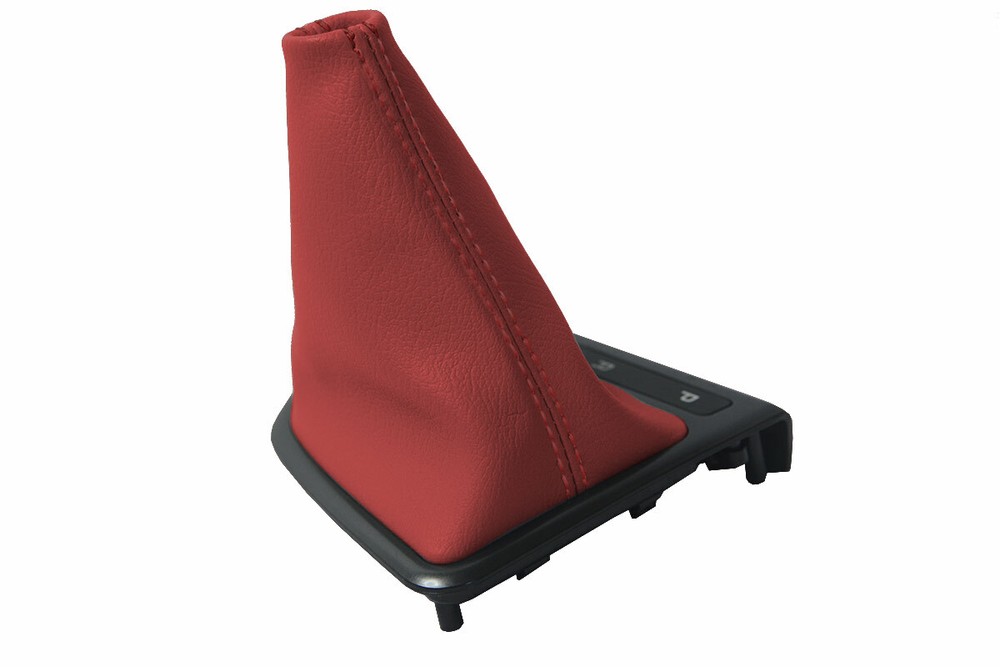 Automatic Shift Boot Cover Leather for Kia Optima 2011-2015 Red