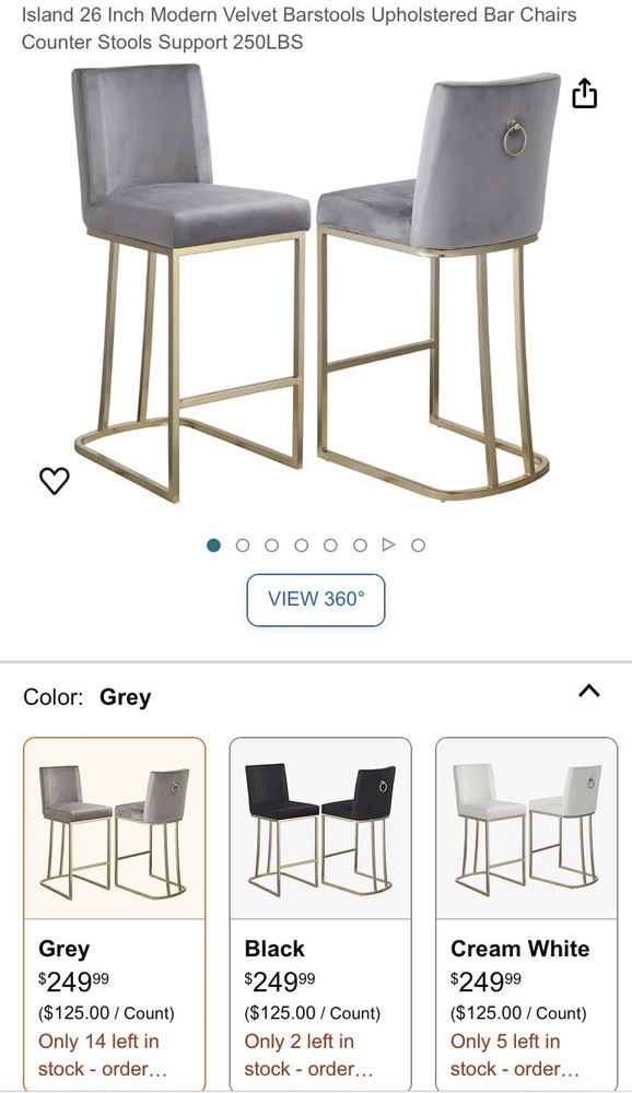 counter height bar stools set of 2