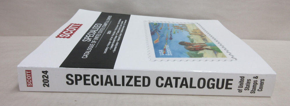 2024 Scott Specialized Catalog of United States Stamps and Covers Softcover Book