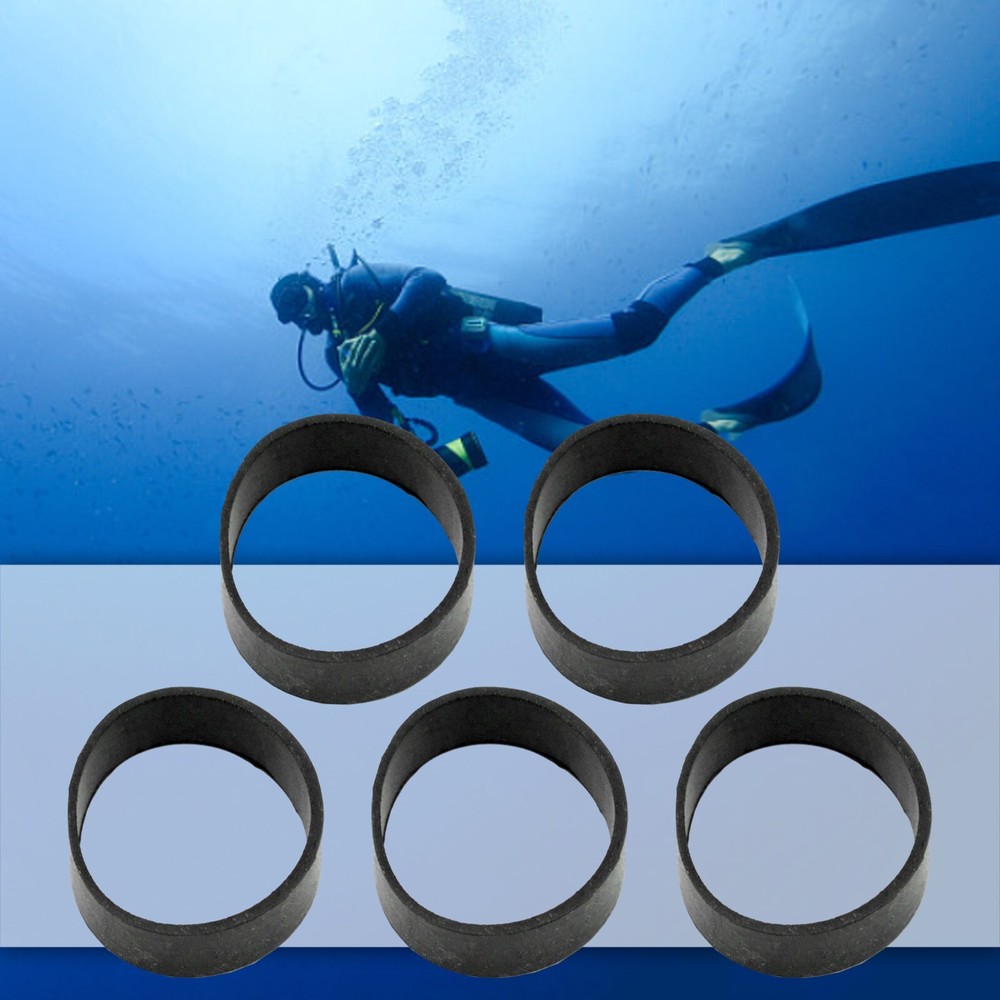 5 pieces of rubber ring diving inner diameter 32MM webbing fixed rubber ring