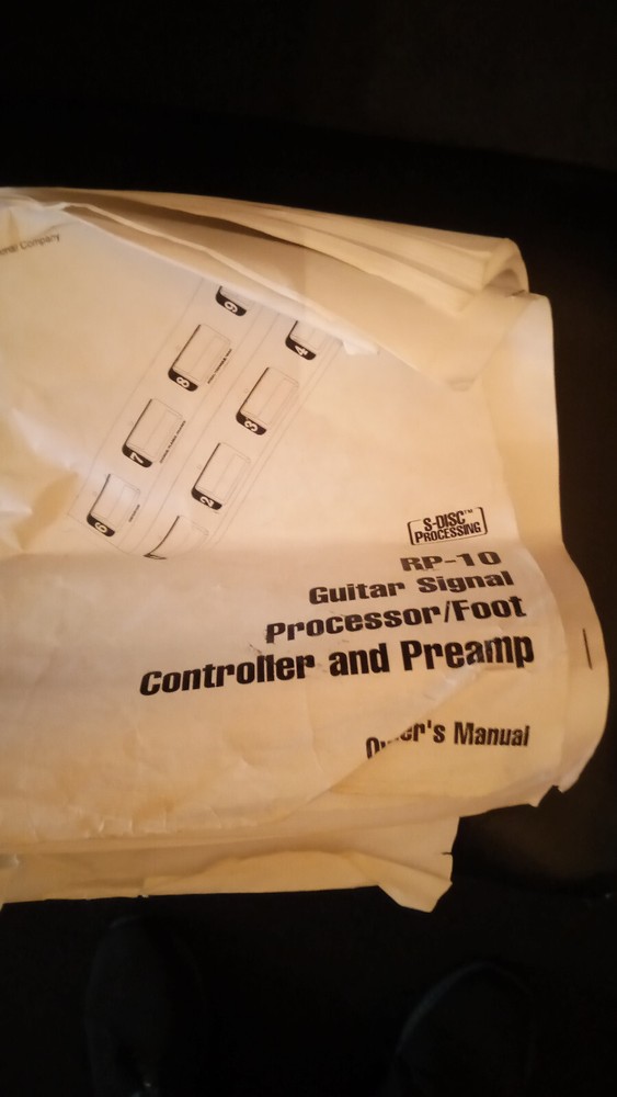 Digitech RP10/ Behringer Pedal Effects+ extras