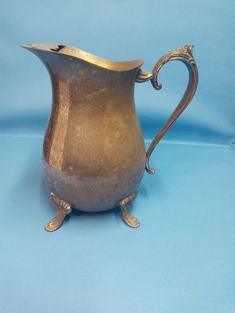 Vintage Leonard Silverplate Water Pitcher