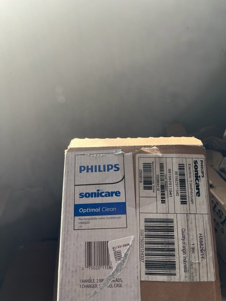 Philips Sonicare Optimal Clean Sonic Power Toothbrush