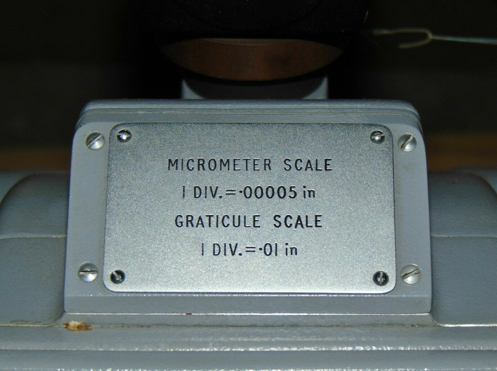 Hilger & Watts Microptic Horizontal Pattern Measuring Machine .00005"