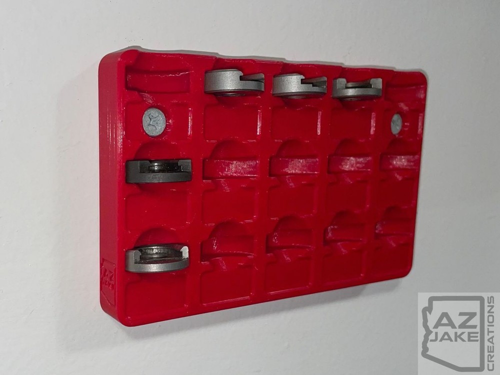 Storage Rack for Lee Precision Priming Tool Shell Holder - 15 Slot - 3D Printed