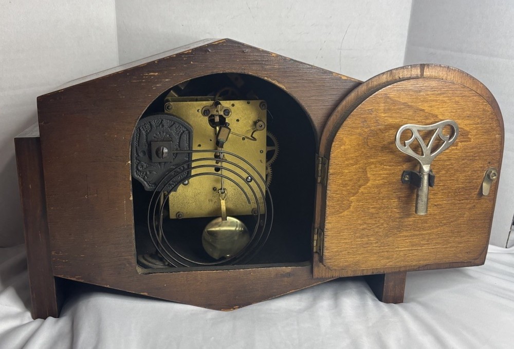 Vintage Nazi Wind Up Clock