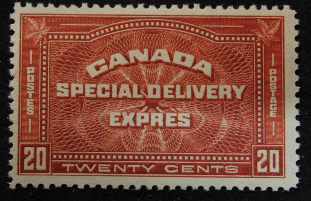 Canada #E4, MNH OG, Special Delivery