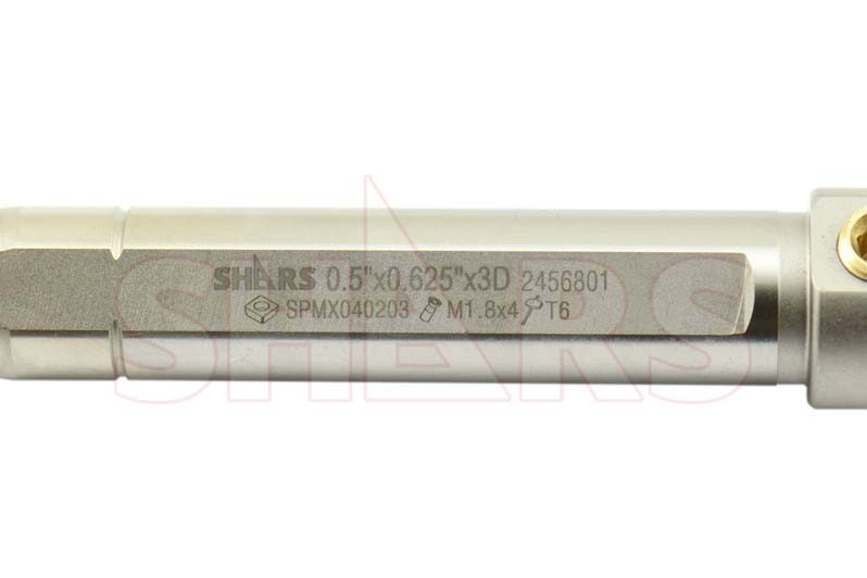 1PC 0.500" 3xD Coolant Through Indexable Drill + 2 SPMX Inserts !{