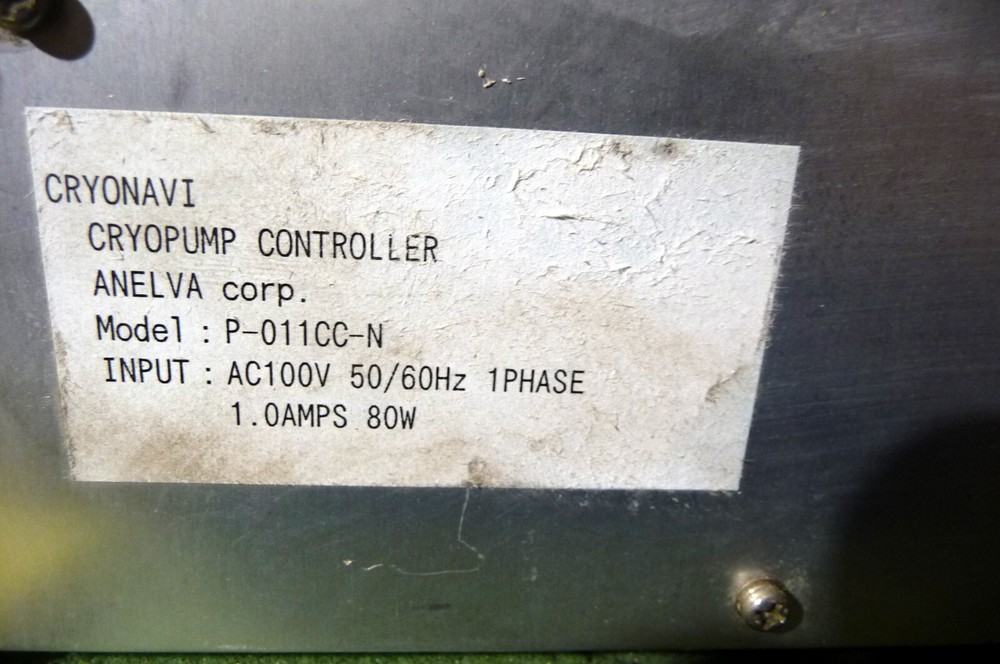 ANELVA CRYO NAVI MODEL P-011CC-N