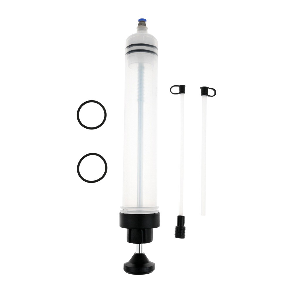 Fluid Extractor Fluid Syringe 500cc With 2Pcs Connecting Pipe And Rubber Ring