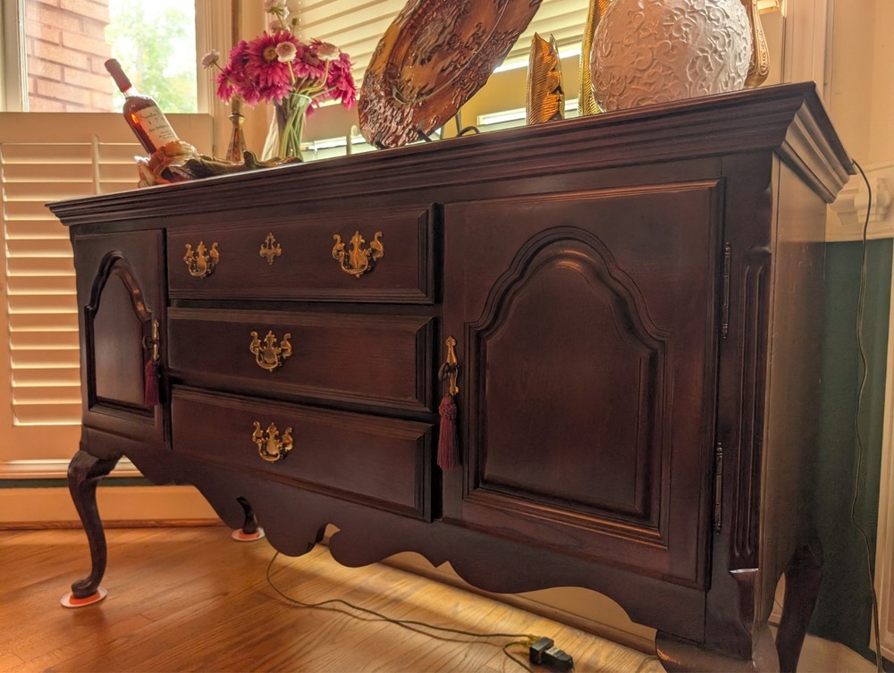 Antique Buffet Table