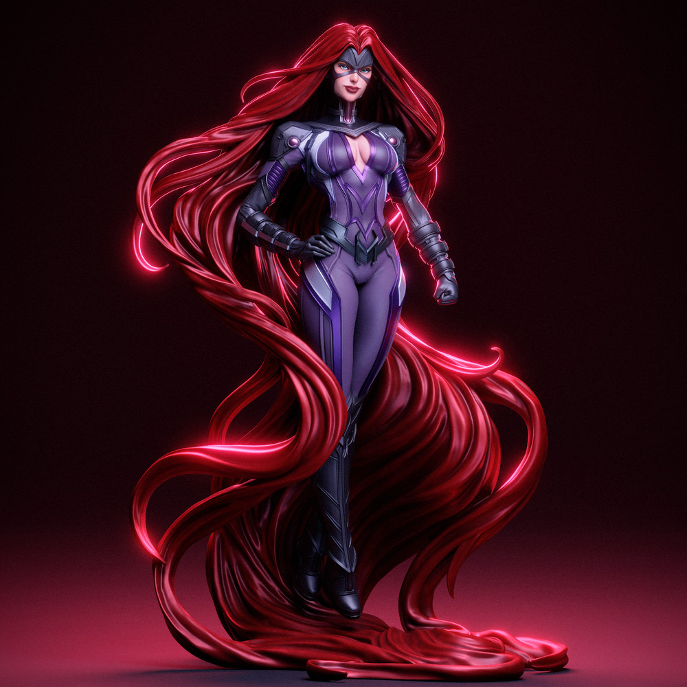 Medusa 3D Print Unpainted/Unassembled