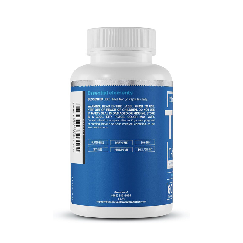 Basic Elements 1210 Mg Make Up Nutritional Deficiencies Boost Energy 60 Pills