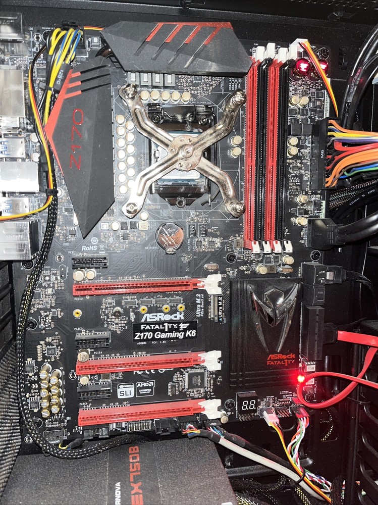 PowerSpec G41B Case PC Build - Not Complete Asrock Fatality Motherboard