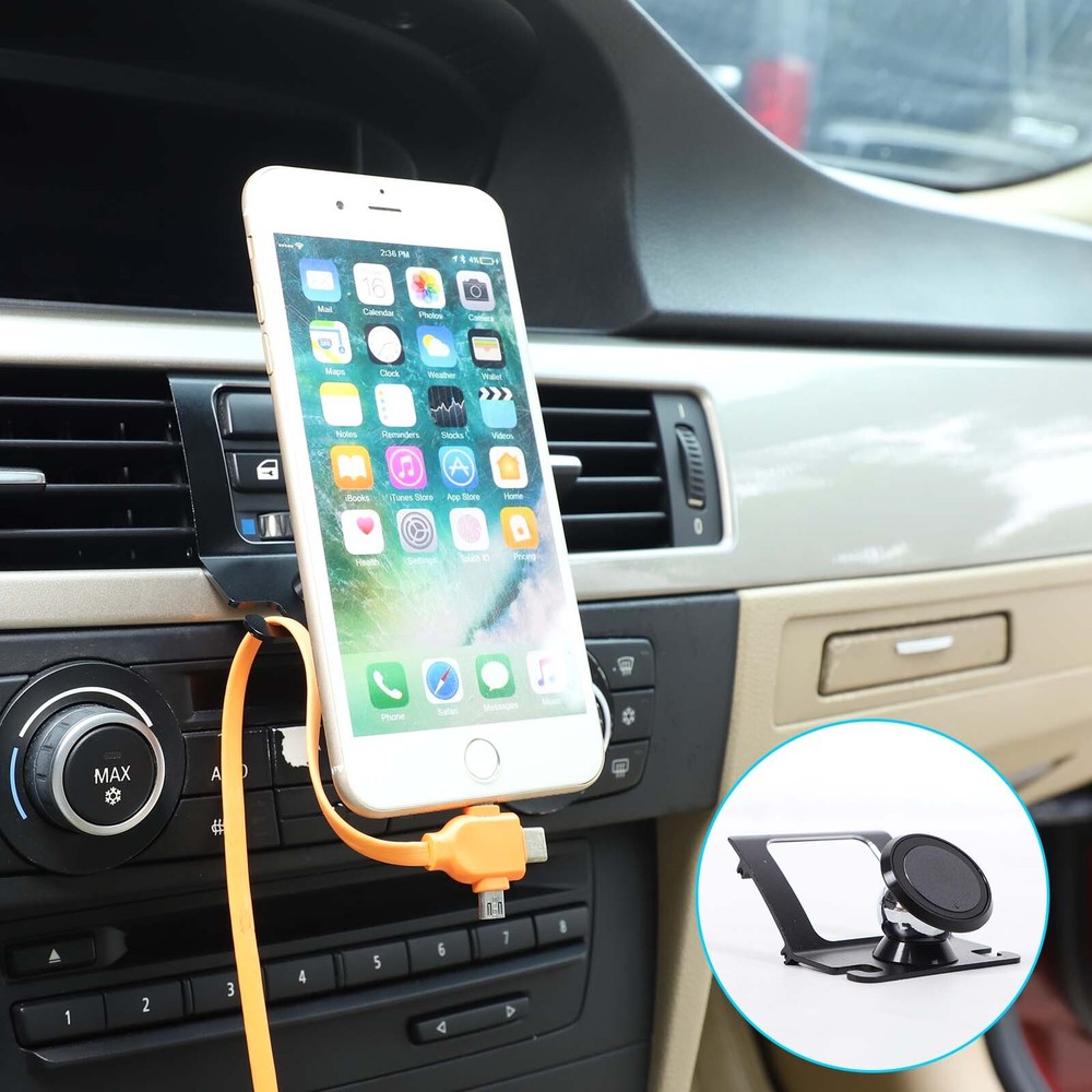 360 Degree Rotary Mobile Phone Holder For BMW 3 Series & M3 E90 E91 E92 E93