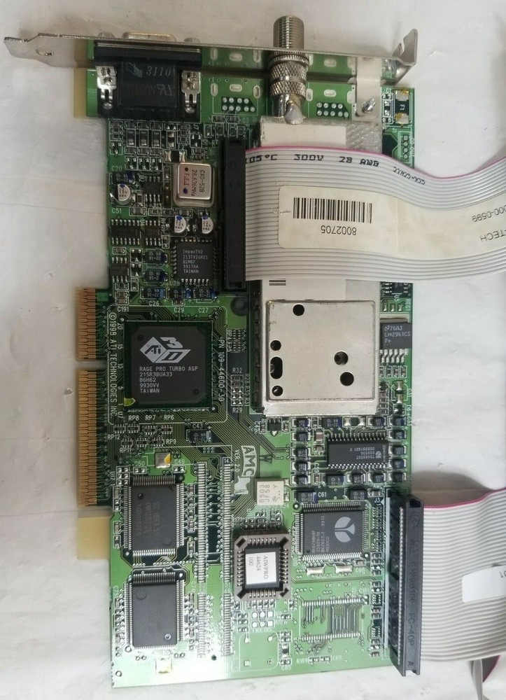 ATI TV TUNER & Video Graphics Card Combination E112956