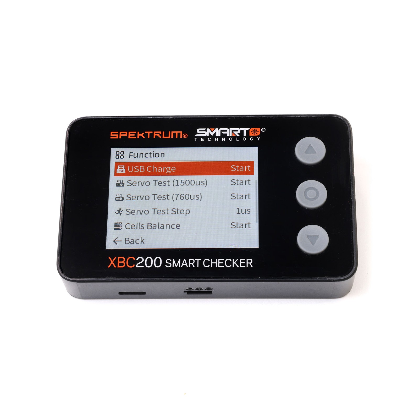 Spektrum Accessories XBC200 Smart Battery Checker & Servo Tester SPMXBC200 RC