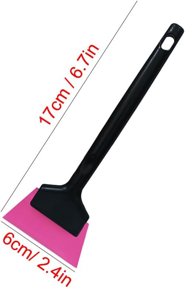 2 Pack Long Handle Small Squeegee for Vinyl Wrap Window Tint Kit, Mini Squeegee