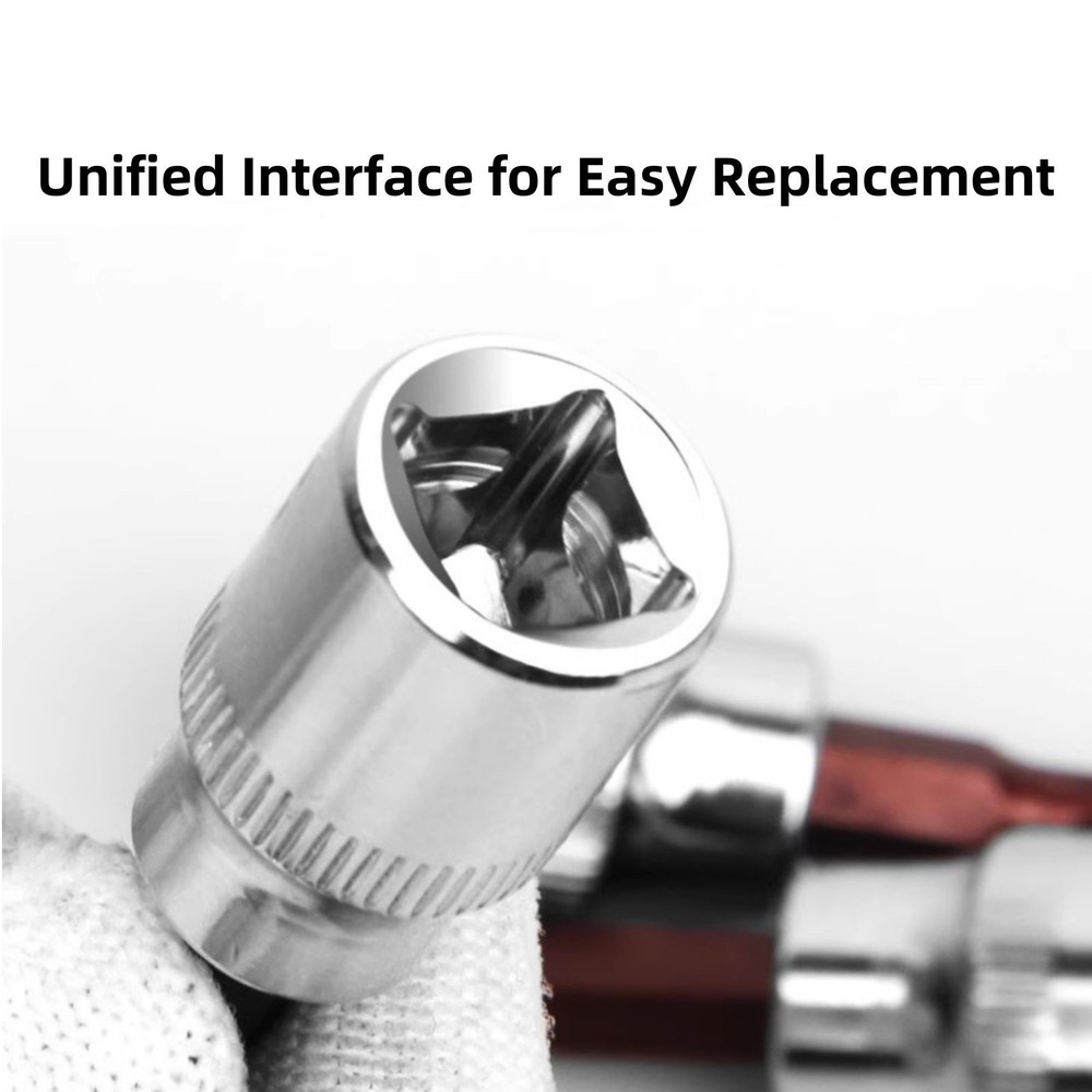 5pcs New T30 Torx Bit Sockets Equipped with a standard 1/4-inch interface