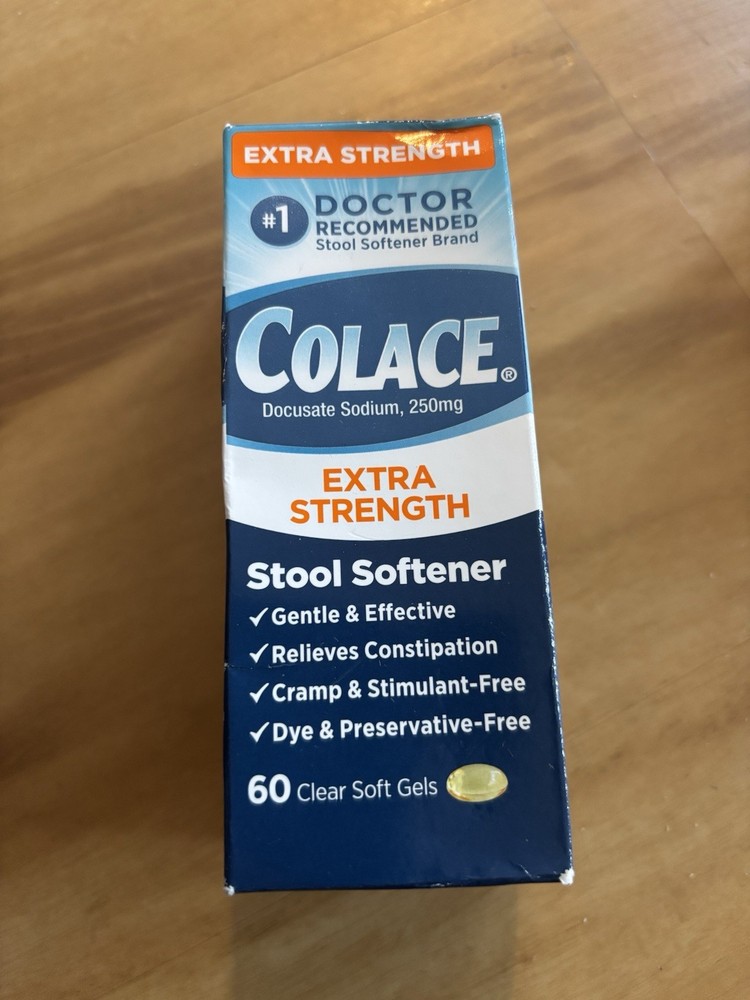Colace 60 Pills Exp 10/26