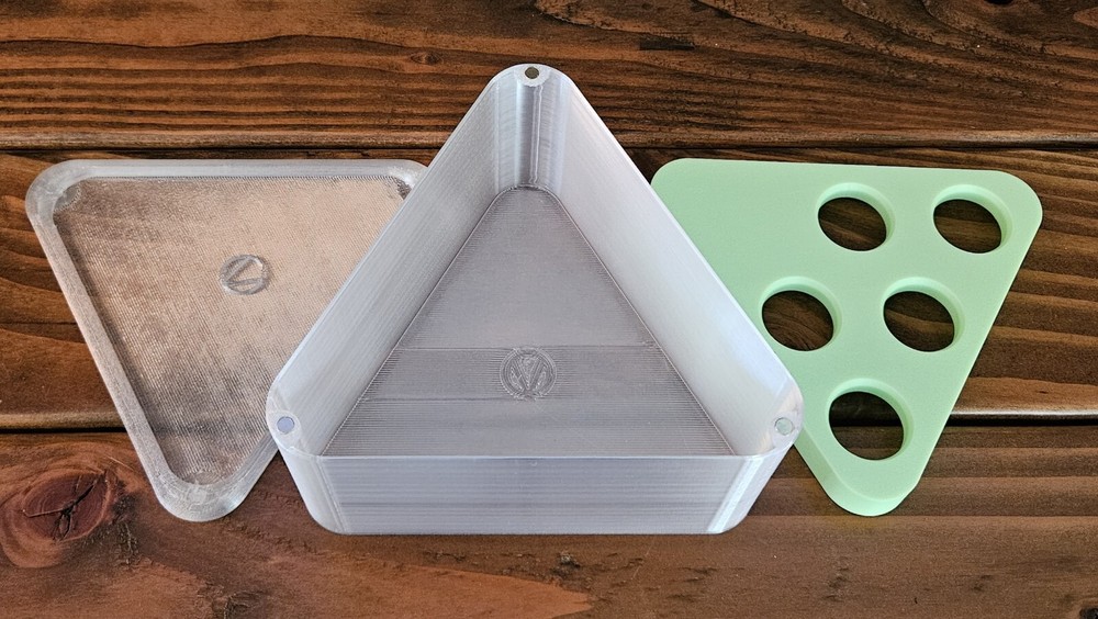 Vintage Telescope Accessory Box (Vixen/Celestron Triangle Tupperware)