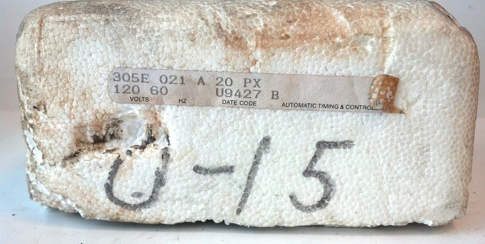 ATC 305E021A20PX 120 V AC 15 Hrs Electromechanical Timer Module