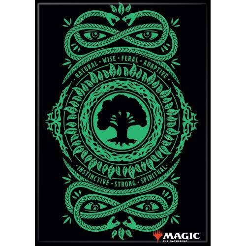 ATA-BOY MAGIC THE GATHERING GREEN FOREST MANA MAGNET NEW