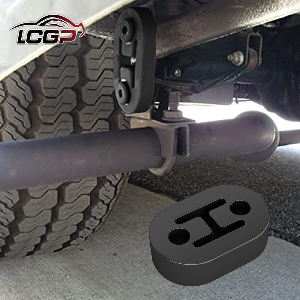 4PACK Heavy Duty Rubber Exhaust Tail Pipe Mount Bracket Hanger Bushing Insulator