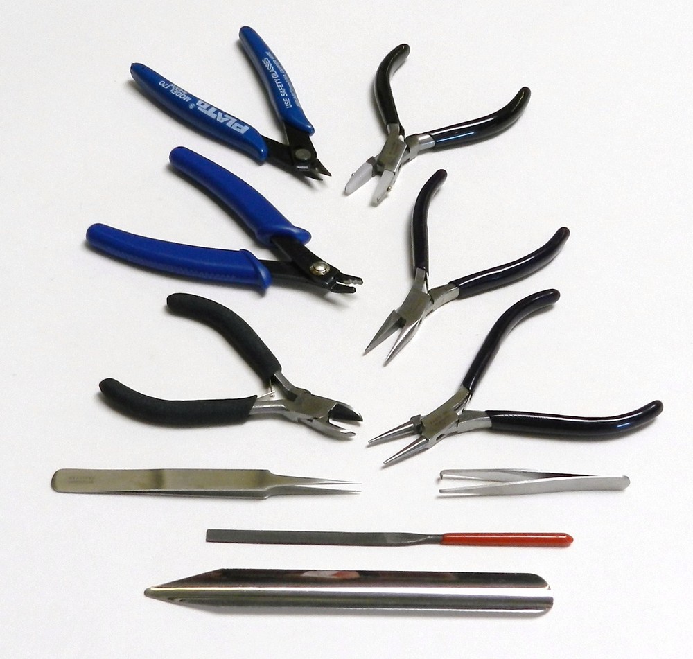 10pc Beading Tools Kit Jewelry Making Beading Tools Beaders Tools Set with Case