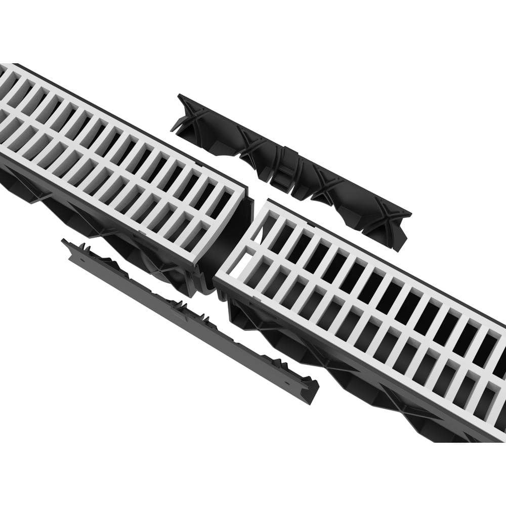 RELN Storm Drain Channel Drain Joiner Kit (2-Pack)
