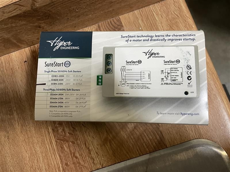 Hyper Energineering SureStart (SS1B16-32SN) Soft Start for HVAC, 5-7 Tons