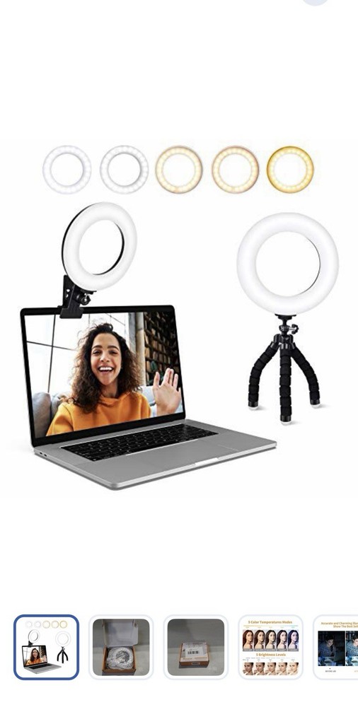 Video Conference Lights, LED On Camera Video Lights