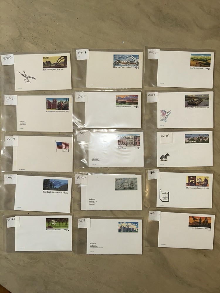 Used And Unused Postcards